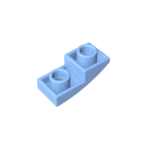 Gobricks,Slope Curved 2 x 1 Inverted,24201