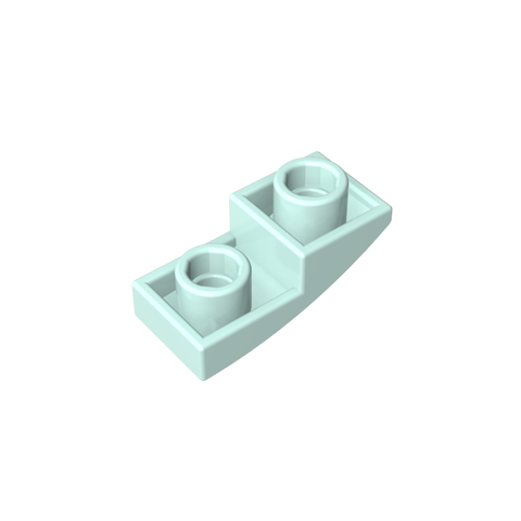 Gobricks,Slope Curved 2 x 1 Inverted,24201