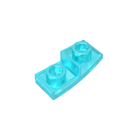 Gobricks,Slope Curved 2 x 1 Inverted,24201