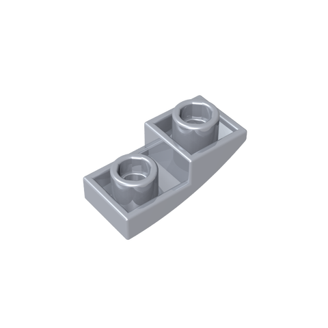 Gobricks,Slope Curved 2 x 1 Inverted,24201