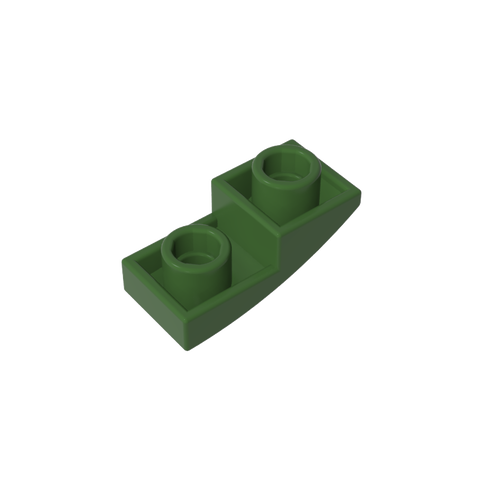Gobricks,Slope Curved 2 x 1 Inverted,24201