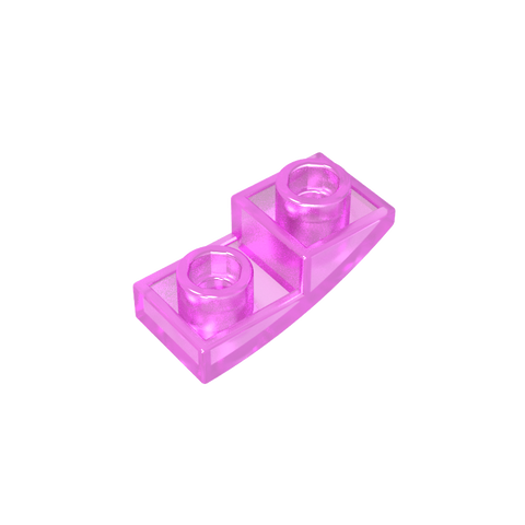 Gobricks,Slope Curved 2 x 1 Inverted,24201