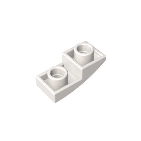 Gobricks,Slope Curved 2 x 1 Inverted,24201