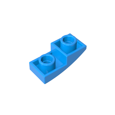 Gobricks,Slope Curved 2 x 1 Inverted,24201