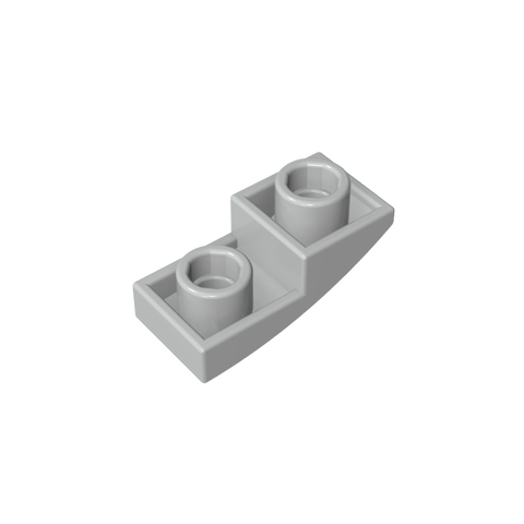 Gobricks,Slope Curved 2 x 1 Inverted,24201