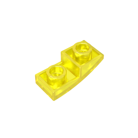 Gobricks,Slope Curved 2 x 1 Inverted,24201