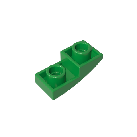 Gobricks,Slope Curved 2 x 1 Inverted,24201