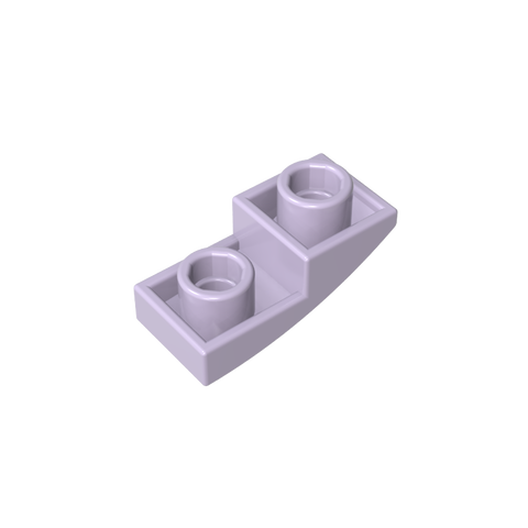 Gobricks,Slope Curved 2 x 1 Inverted,24201