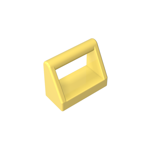 Gobricks,Tile Special 1 x 2 with Handle,2432