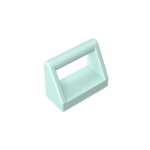 Gobricks,Tile Special 1 x 2 with Handle,2432