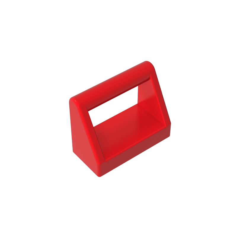 Gobricks,Tile Special 1 x 2 with Handle,2432