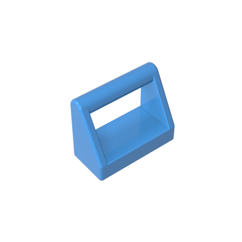 Gobricks,Tile Special 1 x 2 with Handle,2432
