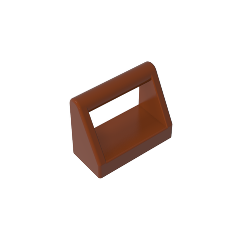 Gobricks,Tile Special 1 x 2 with Handle,2432