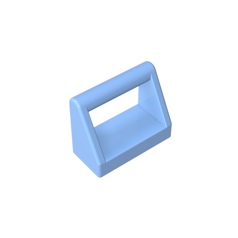 Gobricks,Tile Special 1 x 2 with Handle,2432