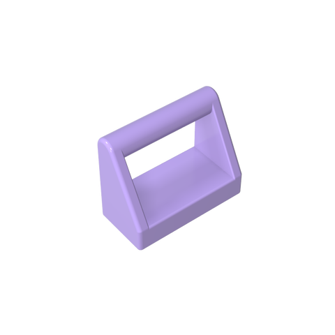 Gobricks,Tile Special 1 x 2 with Handle,2432