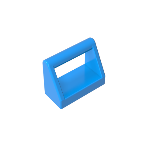 Gobricks,Tile Special 1 x 2 with Handle,2432