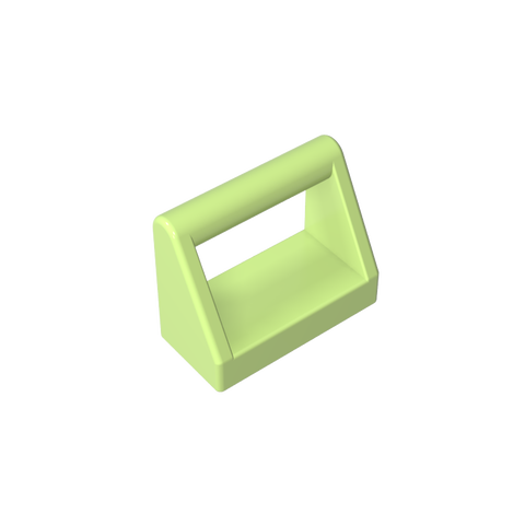 Gobricks,Tile Special 1 x 2 with Handle,2432