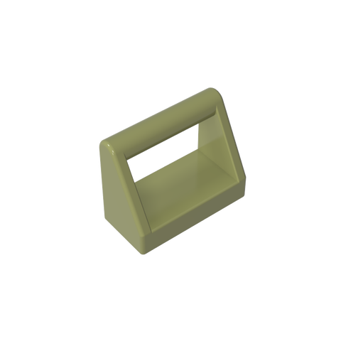 Gobricks,Tile Special 1 x 2 with Handle,2432