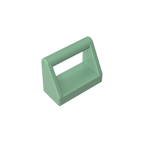 Gobricks,Tile Special 1 x 2 with Handle,2432