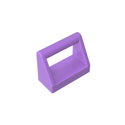 Gobricks,Tile Special 1 x 2 with Handle,2432