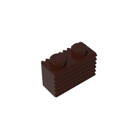 Gobricks,Brick Special 1 x 2 with Grill,2877