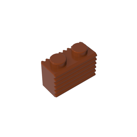 Gobricks,Brick Special 1 x 2 with Grill,2877