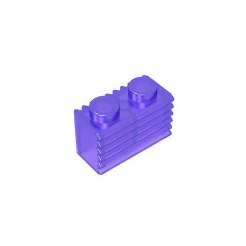 Gobricks,Brick Special 1 x 2 with Grill,2877