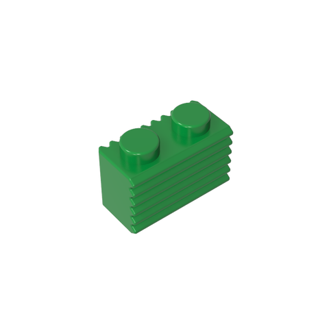 Gobricks,Brick Special 1 x 2 with Grill,2877