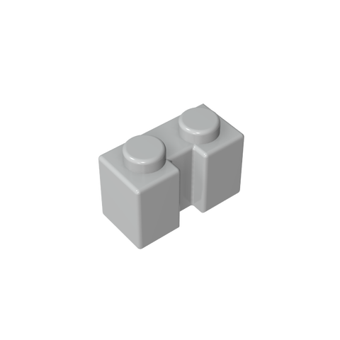 Gobricks,Brick Special 1 x 2 with Groove,4216