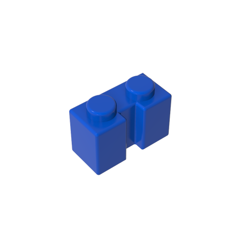 Gobricks,Brick Special 1 x 2 with Groove,4216