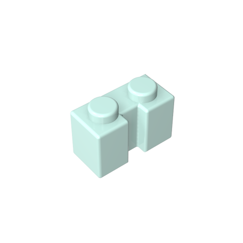 Gobricks,Brick Special 1 x 2 with Groove,4216