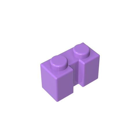Gobricks,Brick Special 1 x 2 with Groove,4216