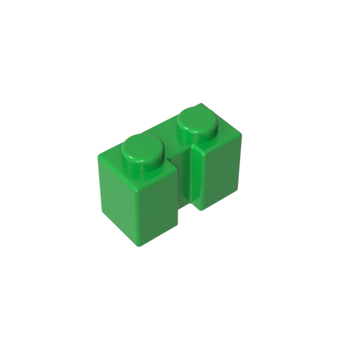 Gobricks,Brick Special 1 x 2 with Groove,4216