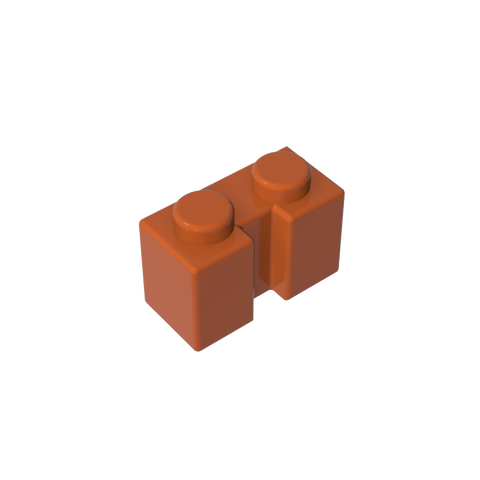 Gobricks,Brick Special 1 x 2 with Groove,4216