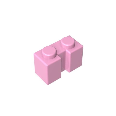 Gobricks,Brick Special 1 x 2 with Groove,4216