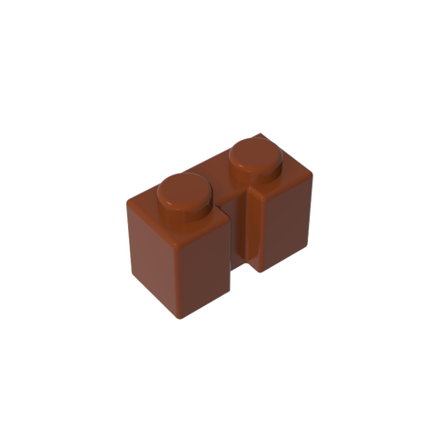 Gobricks,Brick Special 1 x 2 with Groove,4216