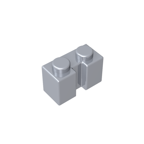 Gobricks,Brick Special 1 x 2 with Groove,4216
