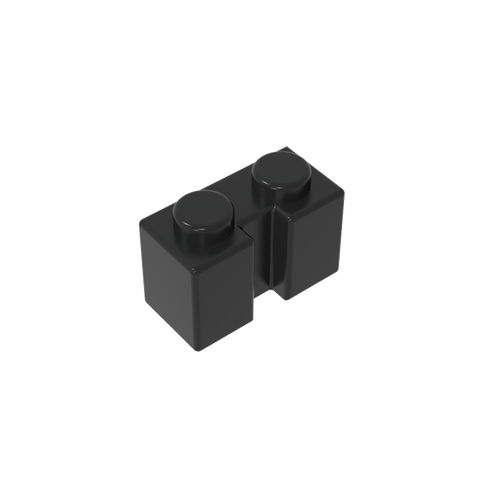 Gobricks,Brick Special 1 x 2 with Groove,4216