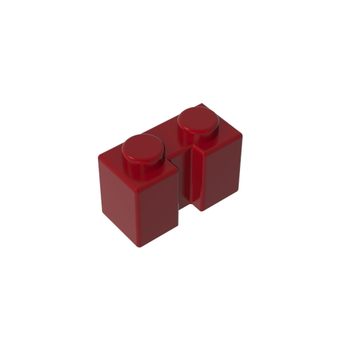 Gobricks,Brick Special 1 x 2 with Groove,4216