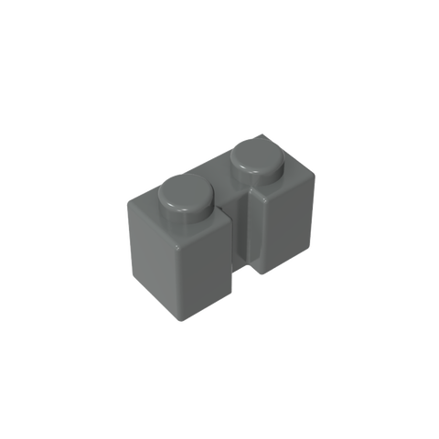 Gobricks,Brick Special 1 x 2 with Groove,4216