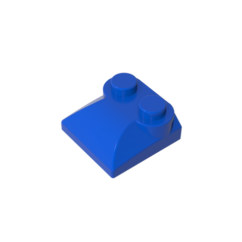 Gobricks,Brick Curved 2 x 2 x 2/3 Two Studs and Curved Slope End,47457,78882
