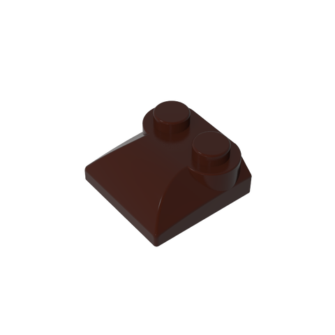 Gobricks,Brick Curved 2 x 2 x 2/3 Two Studs and Curved Slope End,47457,78882