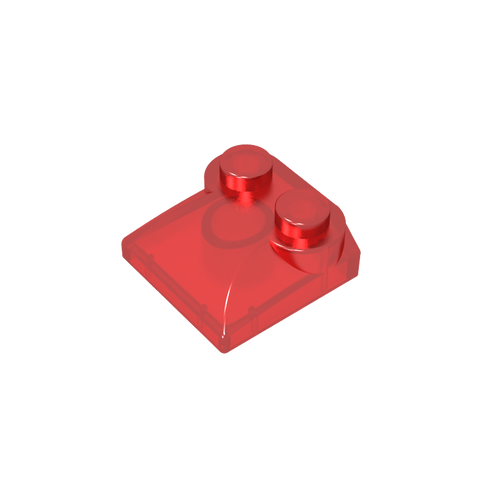 Gobricks,Brick Curved 2 x 2 x 2/3 Two Studs and Curved Slope End,47457,78882