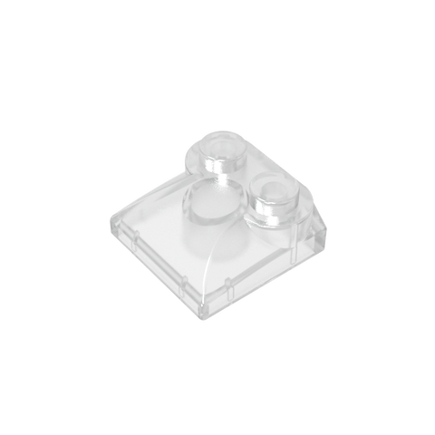 Gobricks,Brick Curved 2 x 2 x 2/3 Two Studs and Curved Slope End,47457,78882