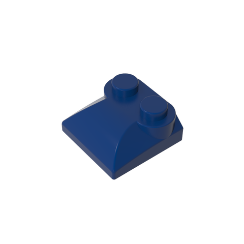 Gobricks,Brick Curved 2 x 2 x 2/3 Two Studs and Curved Slope End,47457,78882