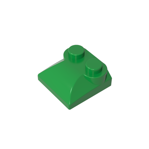 Gobricks,Brick Curved 2 x 2 x 2/3 Two Studs and Curved Slope End,47457,78882