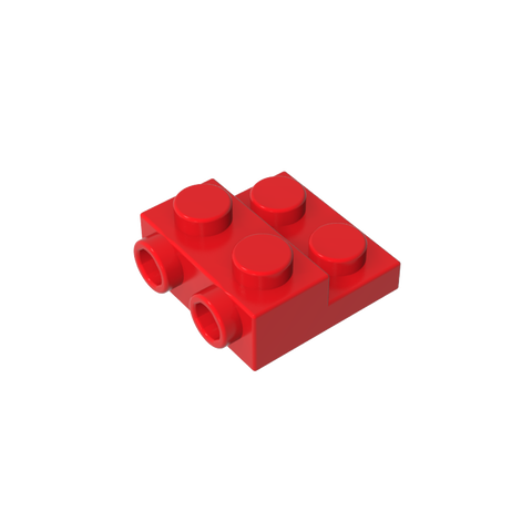 Gobricks,Plate Special 2 x 2 x 0.667 with Two Studs On Side and Two Raised,99206,4304
