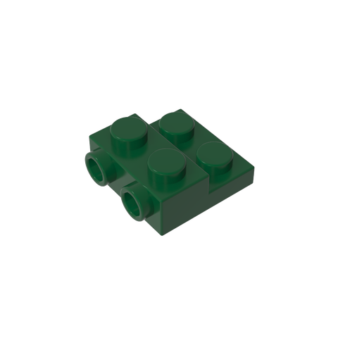 Gobricks,Plate Special 2 x 2 x 0.667 with Two Studs On Side and Two Raised,99206,4304