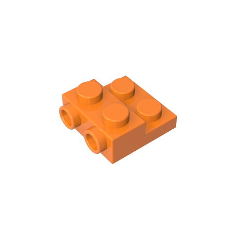 Gobricks,Plate Special 2 x 2 x 0.667 with Two Studs On Side and Two Raised,99206,4304