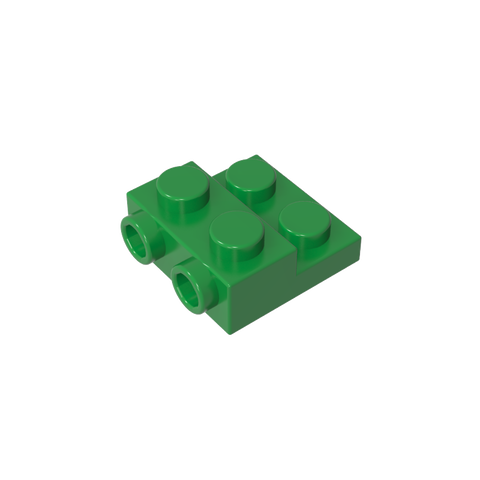 Gobricks,Plate Special 2 x 2 x 0.667 with Two Studs On Side and Two Raised,99206,4304